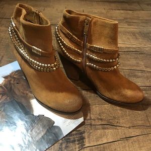 ✨Vince Camino Genuine Suede Ankle Boots